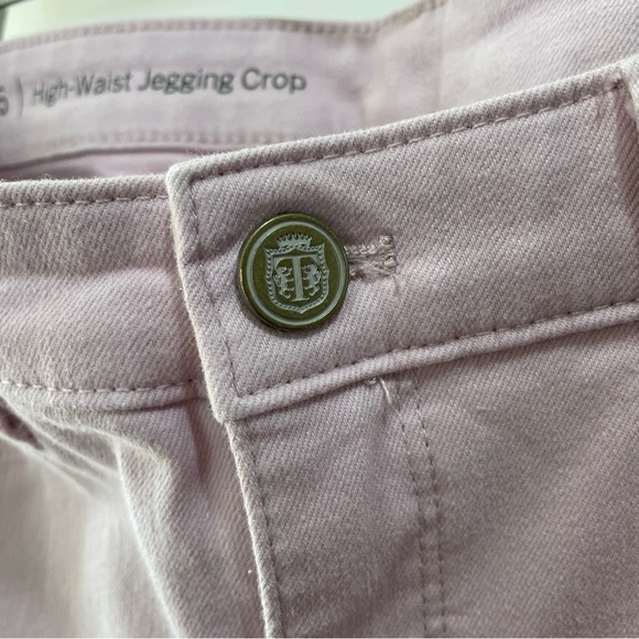 [6] Talbots Flawless High-Rise Jegging in Baby Ballet Pink Soft Comfortable Jean - Picture 5 of 8